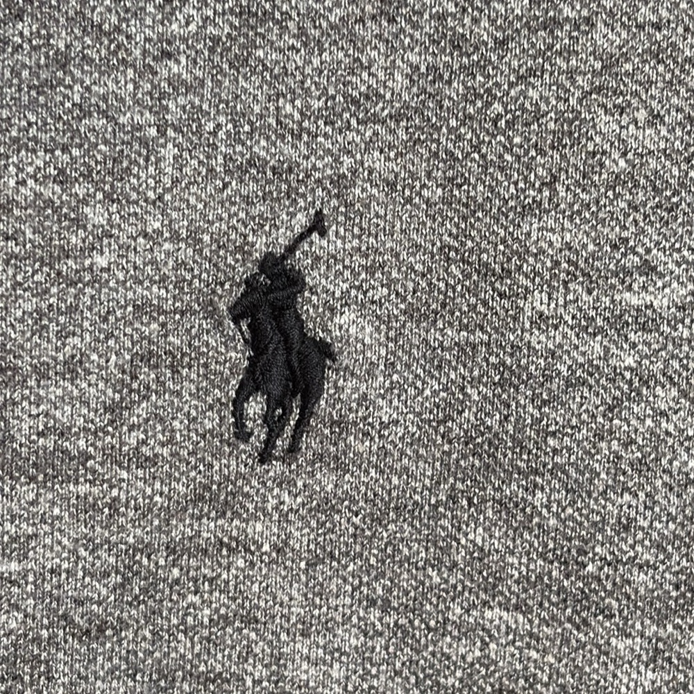 Blue Label POLO by RALPH LAUREN heathered gray men’s polo shirt classic sz XL TG - Picture 4 of 6